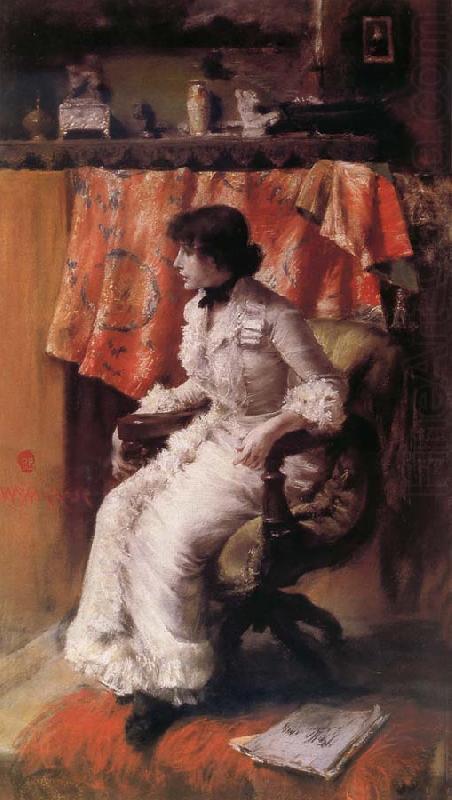 William Merritt Chase In the  Studio china oil painting image